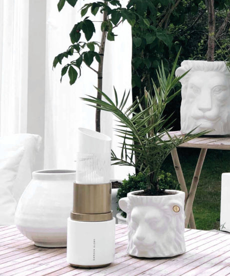 Lipstick Lantern White & Gold, Cocolea, , ,