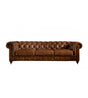 Winston Three Seat Classic Vintage Leather Chesterfield Lounge - Camel Brown, Cocolea, , ,