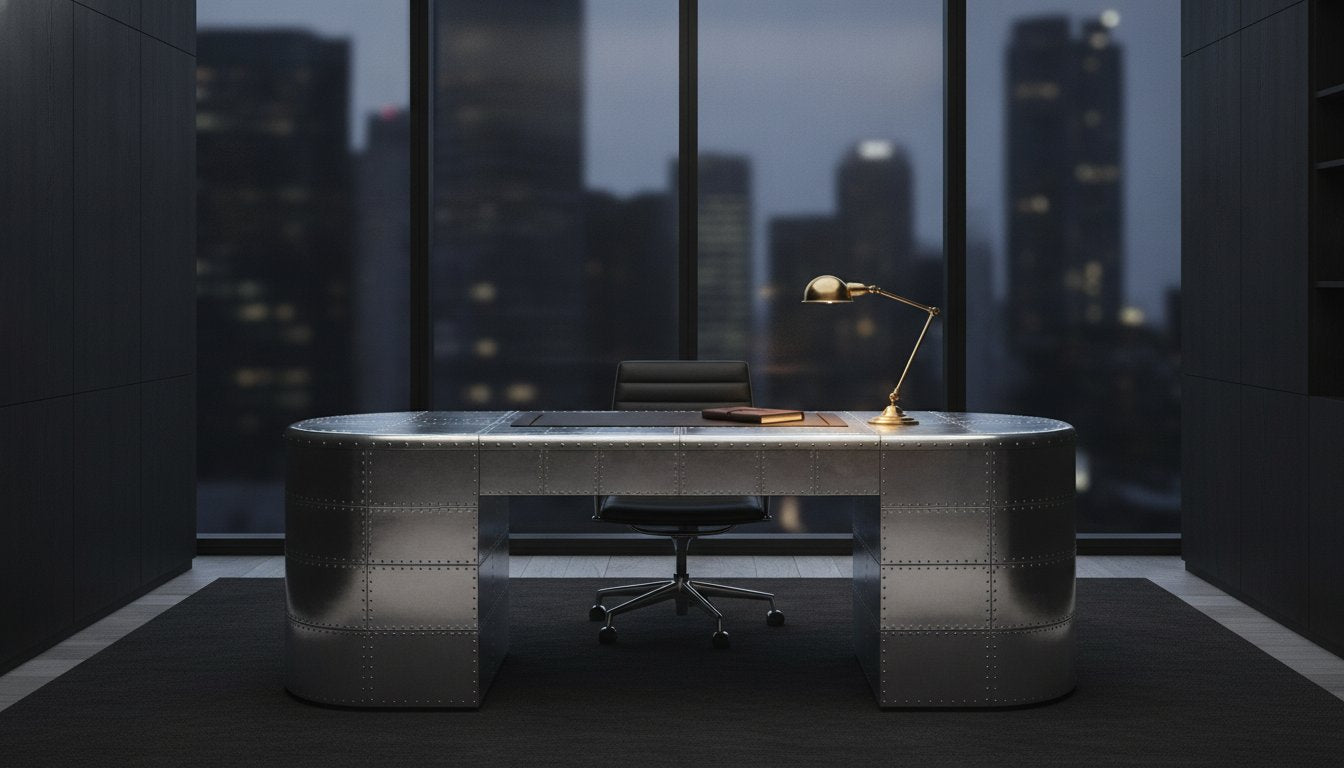 The Definitive Guide to the Aviator Desk: Curating a High-Flying Executive Workspace