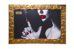 Holy smoke Canvas by Cristian Constantin, Cocolea, , ,