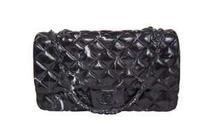 Black Marble Chanel Clutch Bag Sculpture, Cocolea, , ,