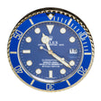 Rolex Submariner Blue & Gold Wall Clock, Cocolea, , ,