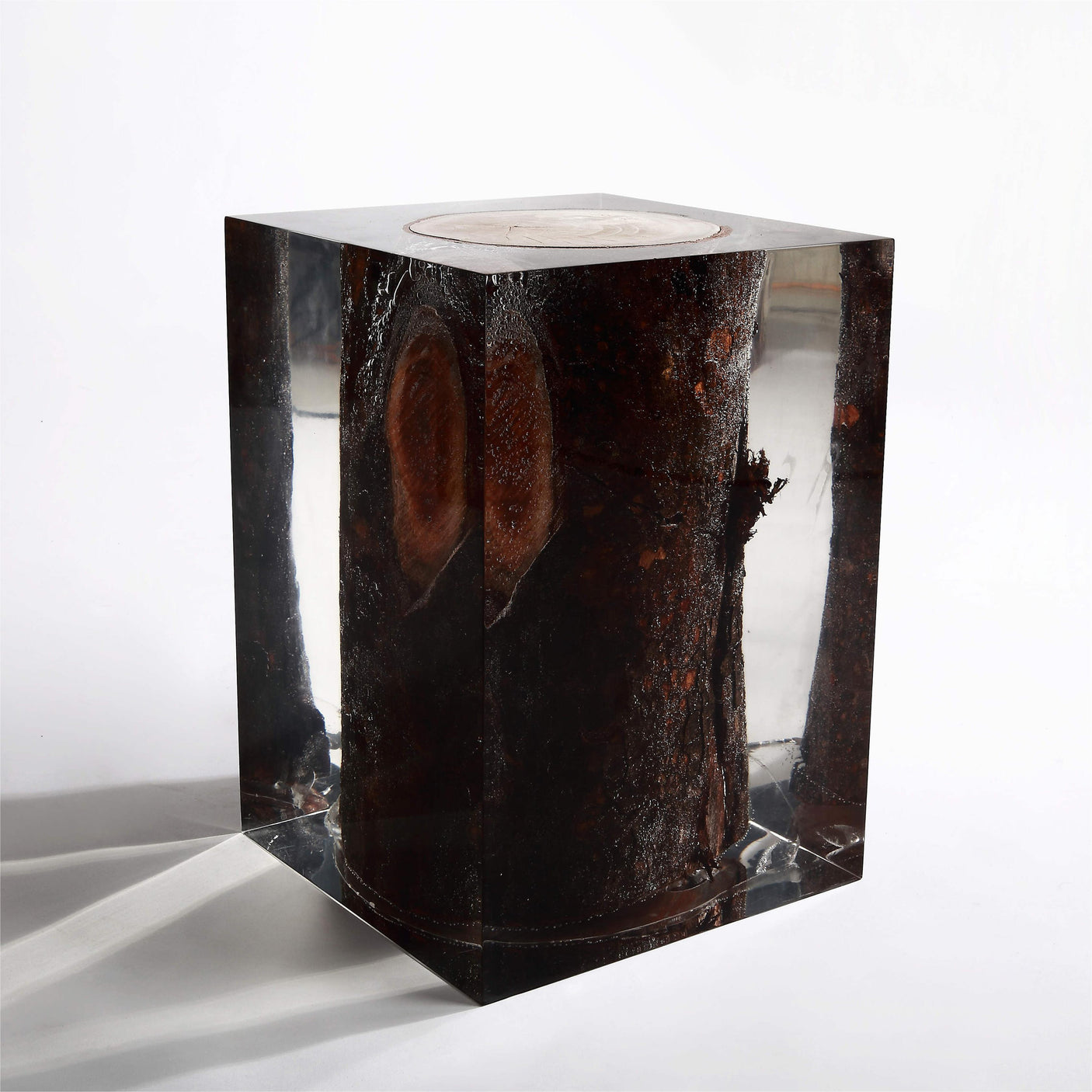 Wooden Square Stool I Cocolea