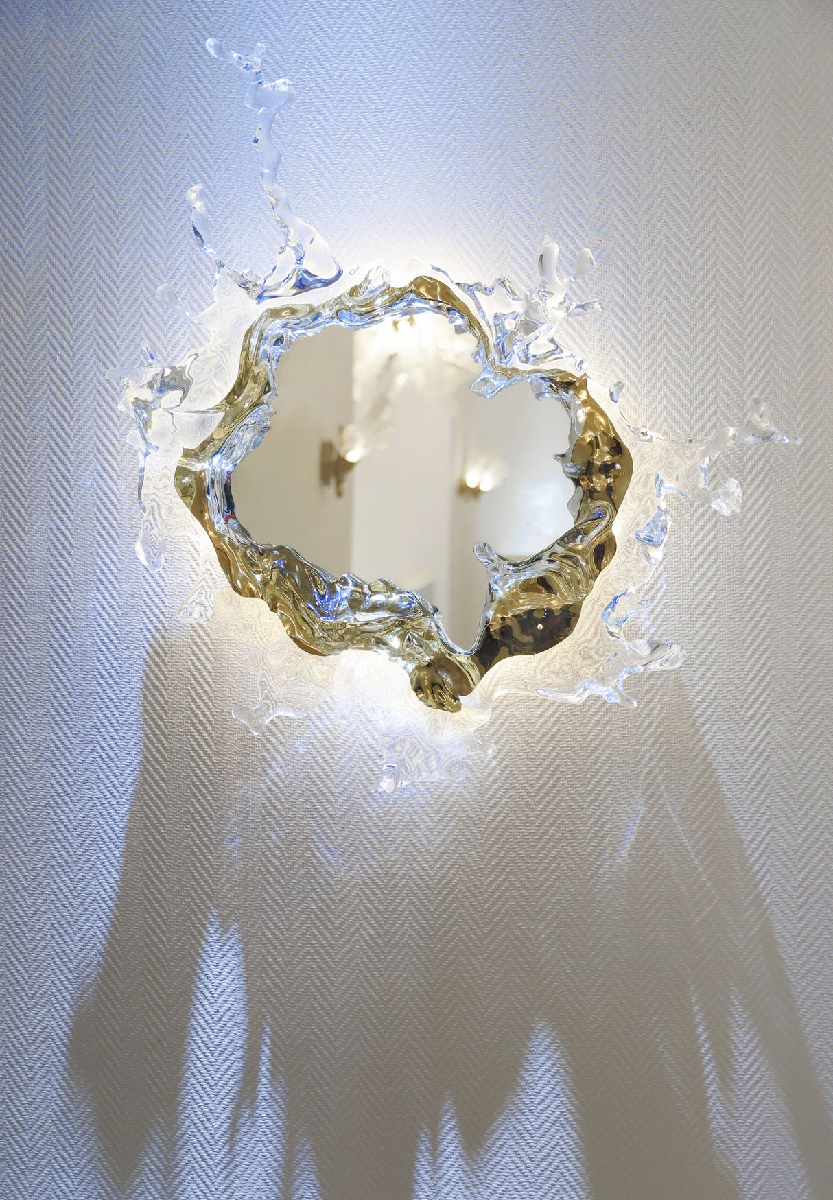 Celestial Water Mirror (GOLD WITH LED), Cocolea, , ,