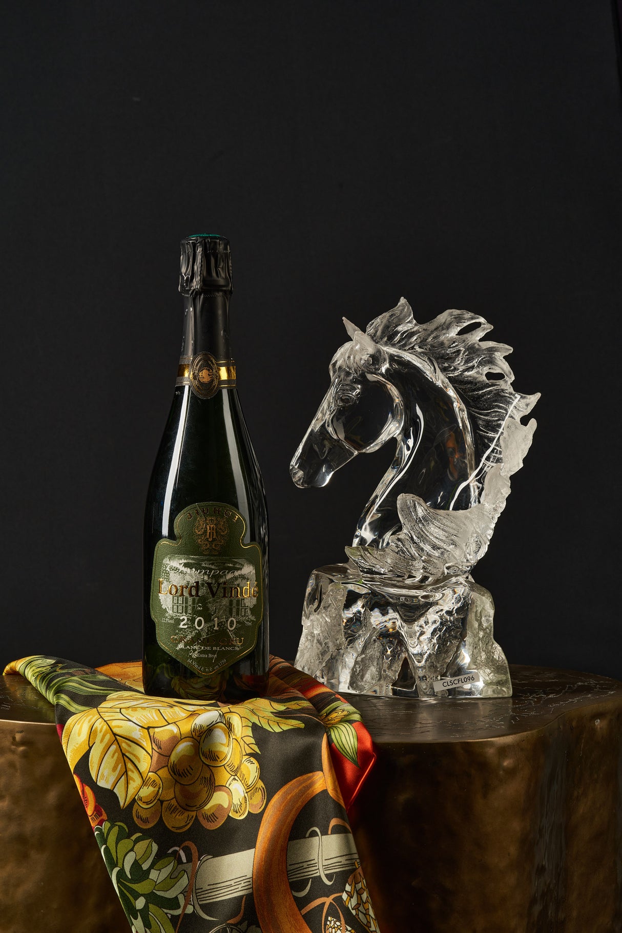 Horse Wine Rack – Glacier Crystal Luxury Wine Holder, Cocolea, , ,