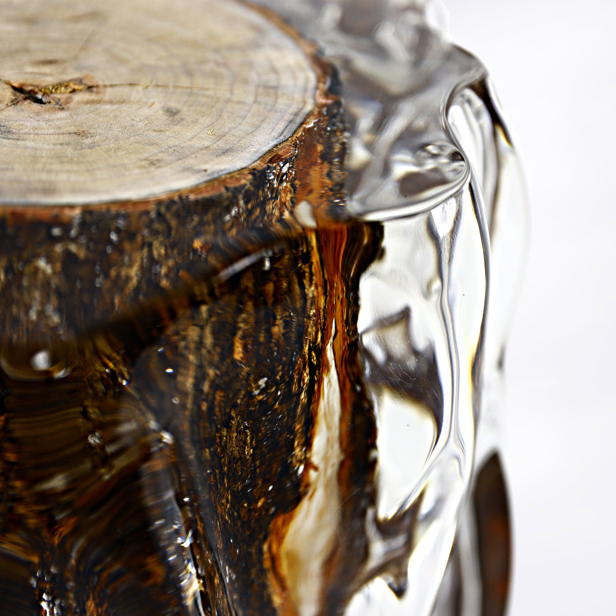 Wooden Round Stool, Cocolea, , ,