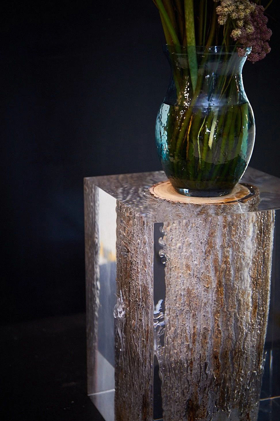 Wooden Square Stool I Cocolea