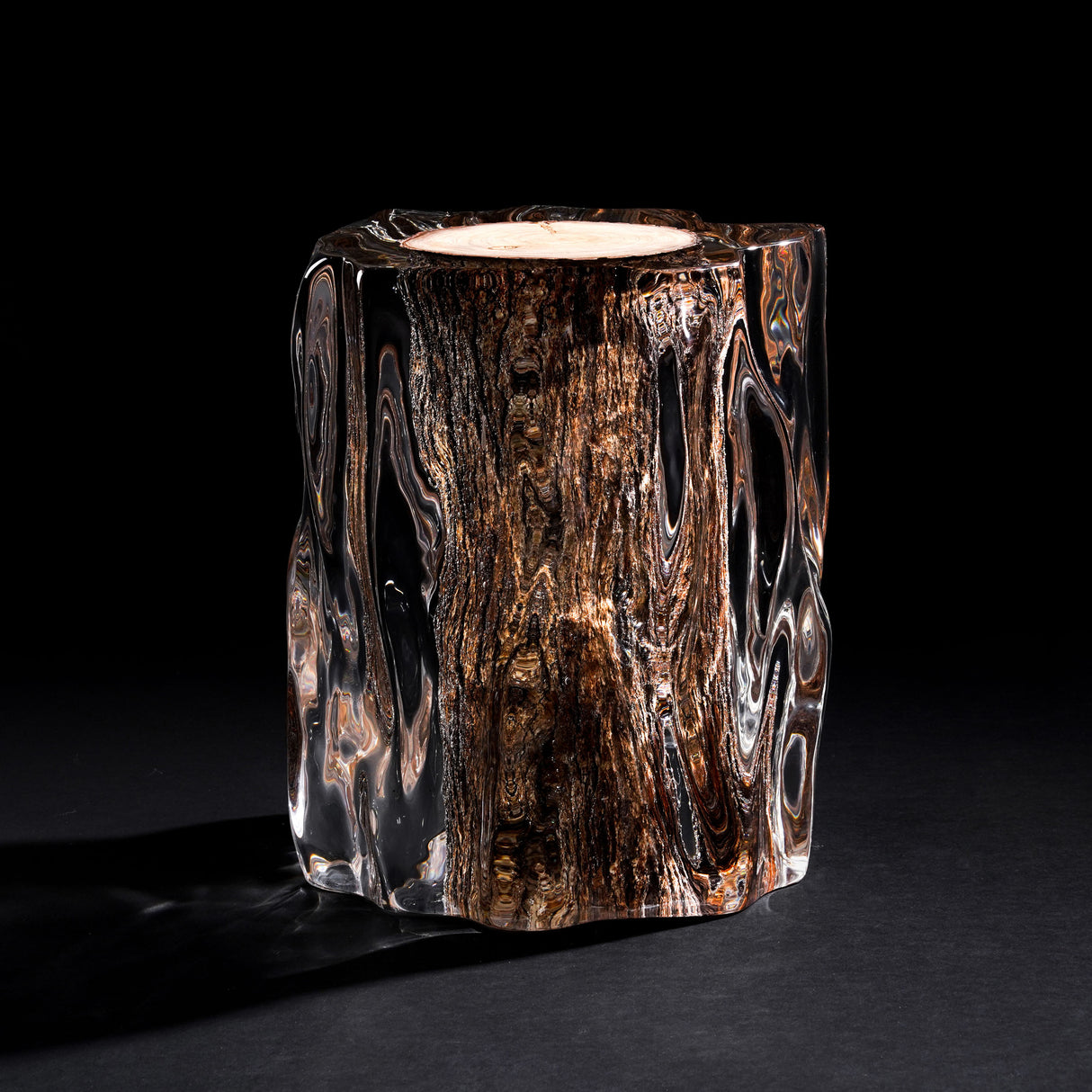 Wooden Round Stool, Cocolea, , ,