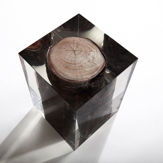 Wooden Square Stool I Cocolea