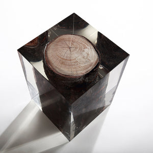Wooden Square Stool I Cocolea
