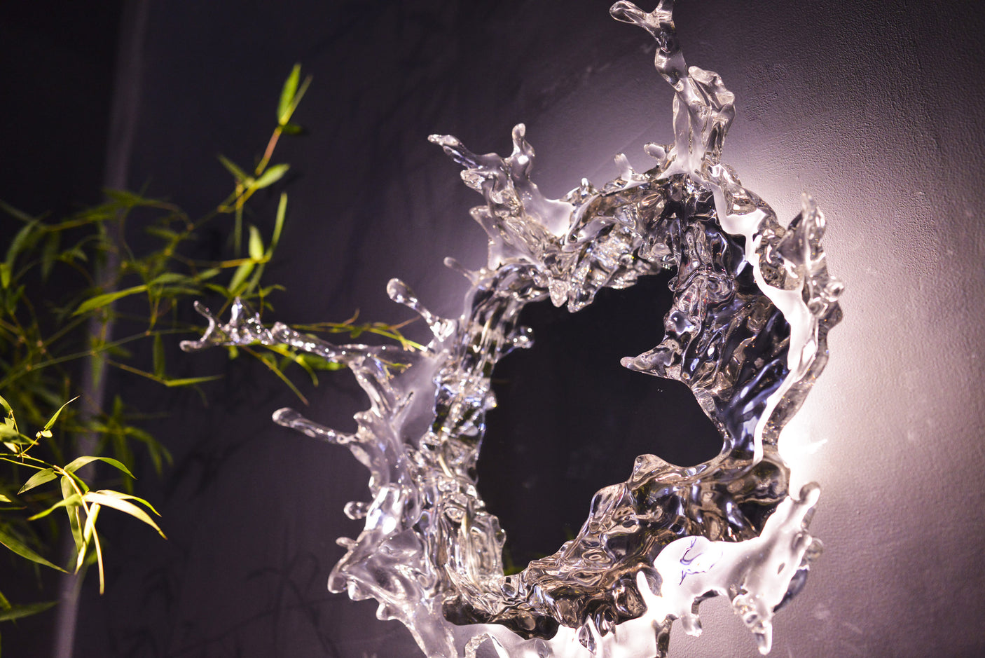 Celestial Water Mirror (SILVER WITH LED), Cocolea, , ,