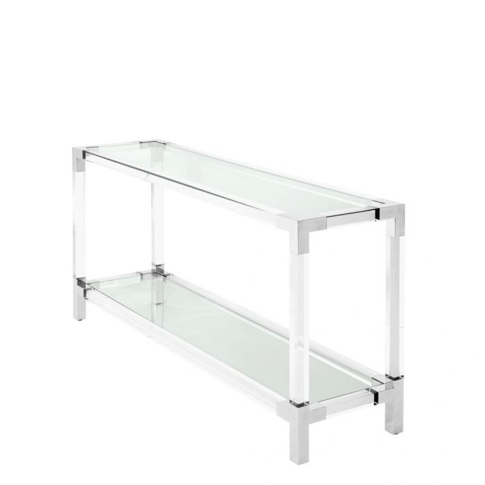 Harlow Lucite Acrylic Console Side Board Table - CUSTOMISE, Cocolea, , ,