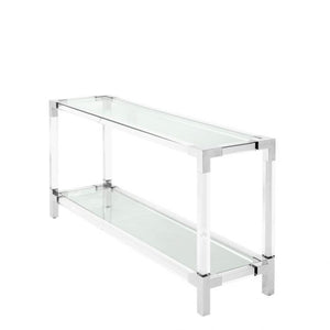 Harlow Lucite Acrylic Console Side Board Table - CUSTOMISE, Cocolea, , ,