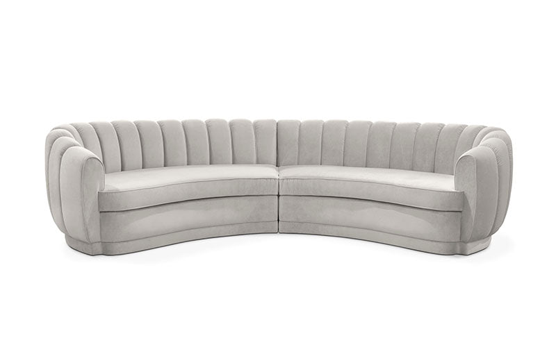 Pearl Round Two Sofa by BRABBU