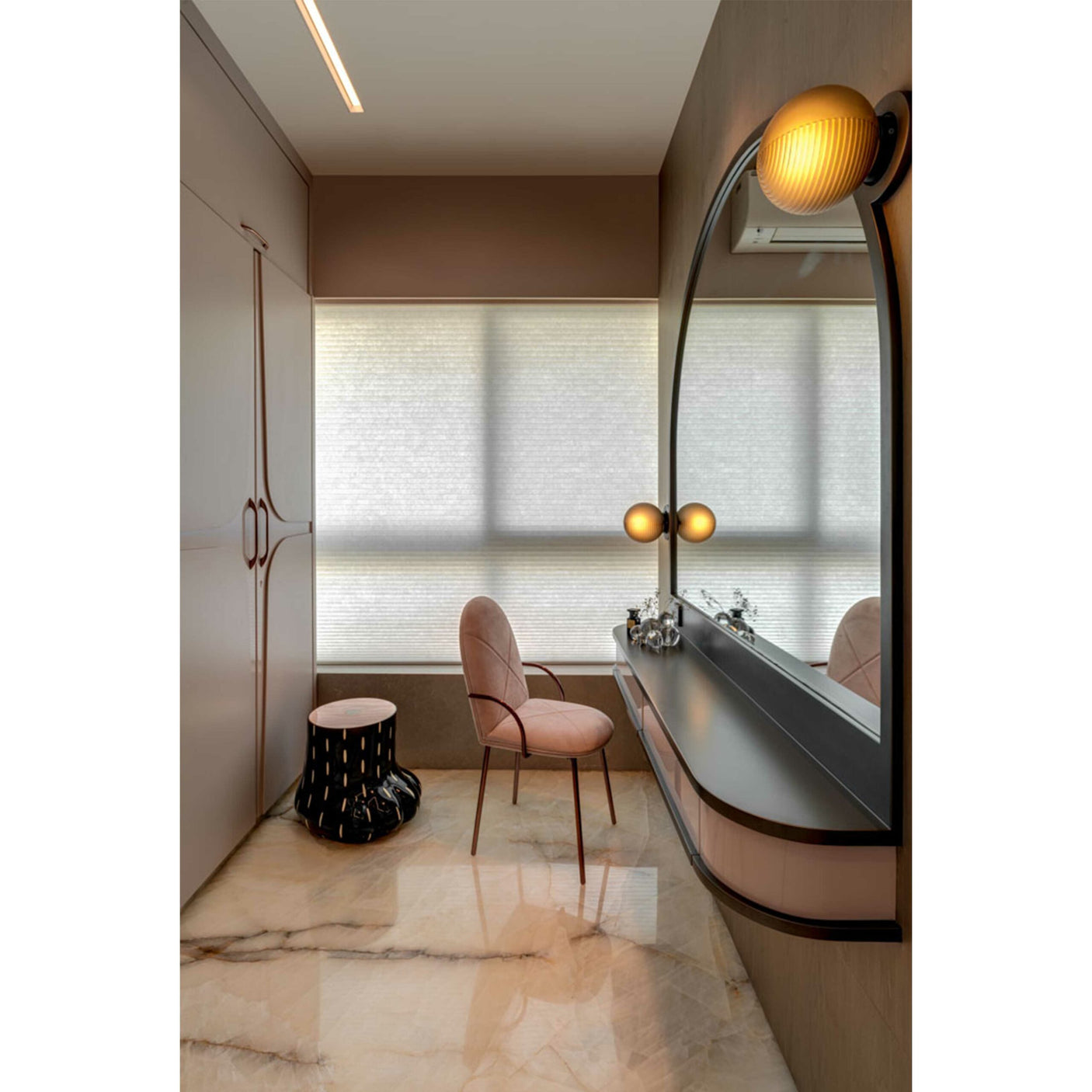 Orion Chair Blush Oro Cocolea