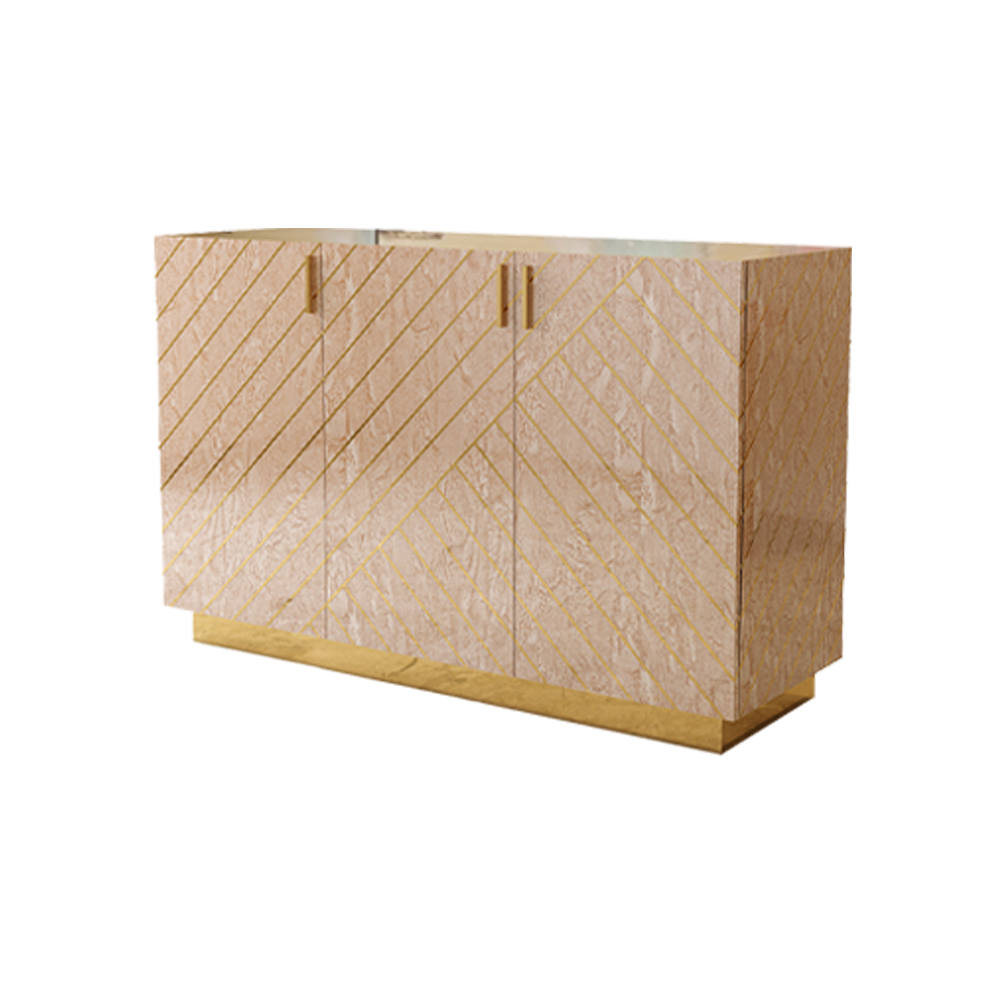 Nesso Sideboard Beige by Matteo Cibic, Scarlet Splendor, Cocolea