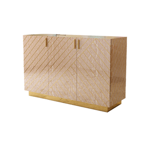Nesso Sideboard Beige by Matteo Cibic, Scarlet Splendor, Cocolea