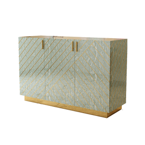 Nesso Sideboard Mint by Matteo Cibic, Scarlet Splendor, Cocolea