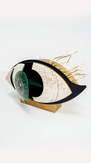 Nazar Bar Cabinet Emerald by Richard Yasmine, Scarlet Splendor, Cocolea