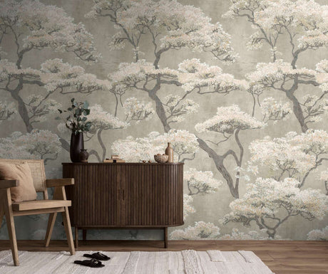 Chinoiserie Tree Wallpaper Panel, Cocolea Natty & Polly, , ,