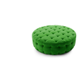 Serenity Ottoman Green Velvet by Nika Zupanc, Scarlet Splendor, Cocolea