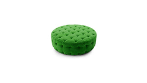 Serenity Ottoman Green Velvet by Nika Zupanc, Scarlet Splendor, Cocolea
