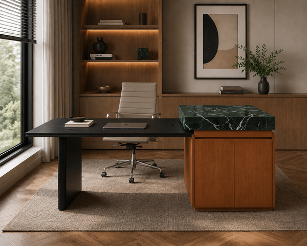 Soho Executive Marble Desk