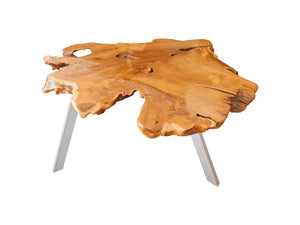 Copa Live Edge Dining Table – Natural Wood | 4 Seater, Cocolea, , ,