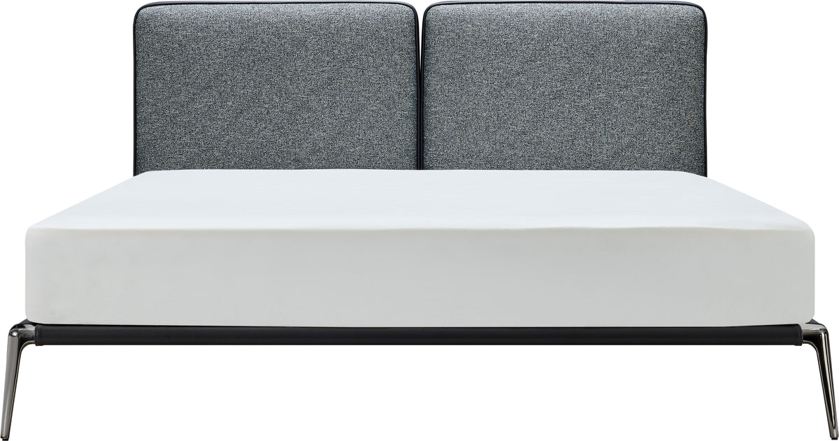 Verona Leather & Timber Bed, Cocolea, , ,