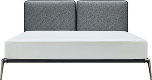 Verona Leather & Timber Bed, Cocolea, , ,