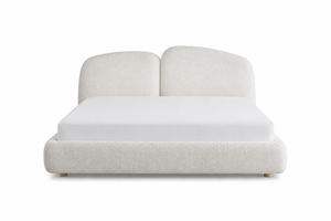 Aspen Cream Boucle Bed, Cocolea, , ,