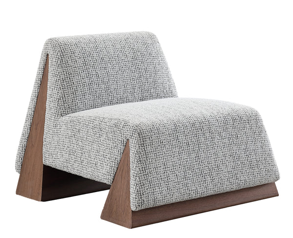 Sienna Grey Timber Armchair