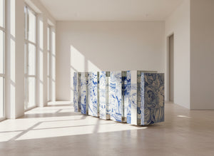 Heritage Blue Sideboard / Entertainment Unit, Cocolea, , ,