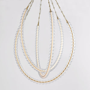 Celeste Chandelier in Vintage Brass – view 4