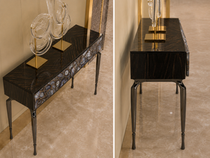 Aurora Agate Console | Custom Luxury Stone Entry Console Table