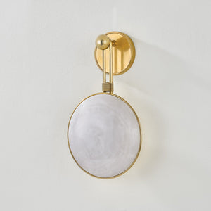 Ares Wall Sconce in Vintage Brass – view 6