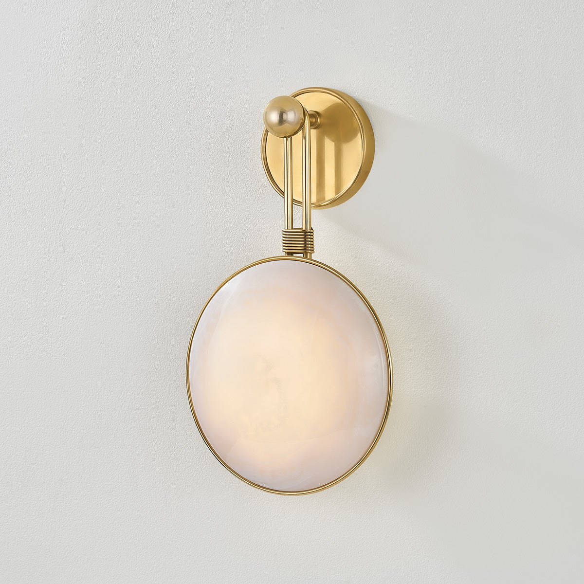 Ares Wall Sconce in Vintage Brass – view 7