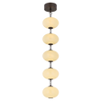 Nephele 5-Light Pendant by Corbett Lighting in Bronze