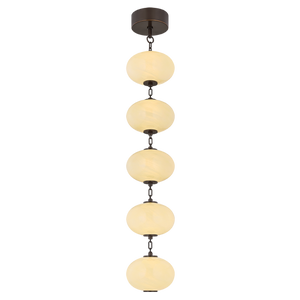 Nephele 5-Light Pendant by Corbett Lighting in Bronze