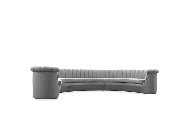 Hera Round Three Sofa by BRABBU – view 4