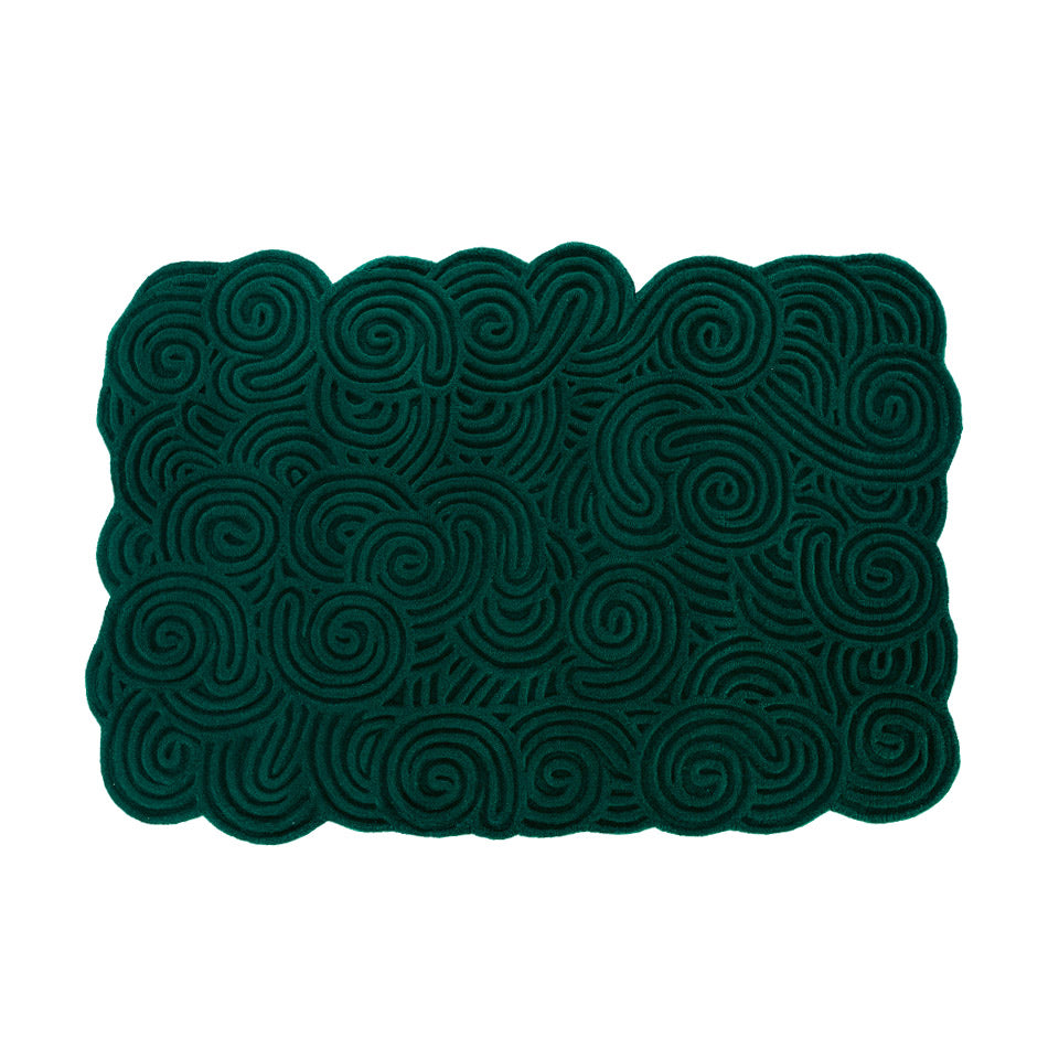 Moss Rectangular Rug, , Cocolea, , ,