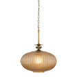 Castelo Pendant by Corbett Lighting in Vintage Brass