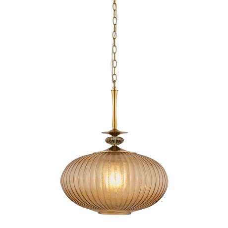 Castelo Pendant by Corbett Lighting in Vintage Brass