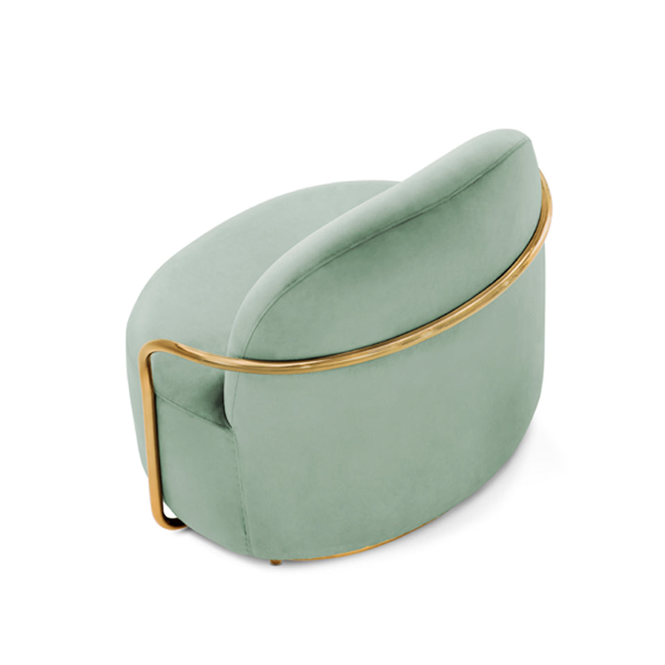 Orion Lounge Chair Jade Oro, Cocolea, , ,