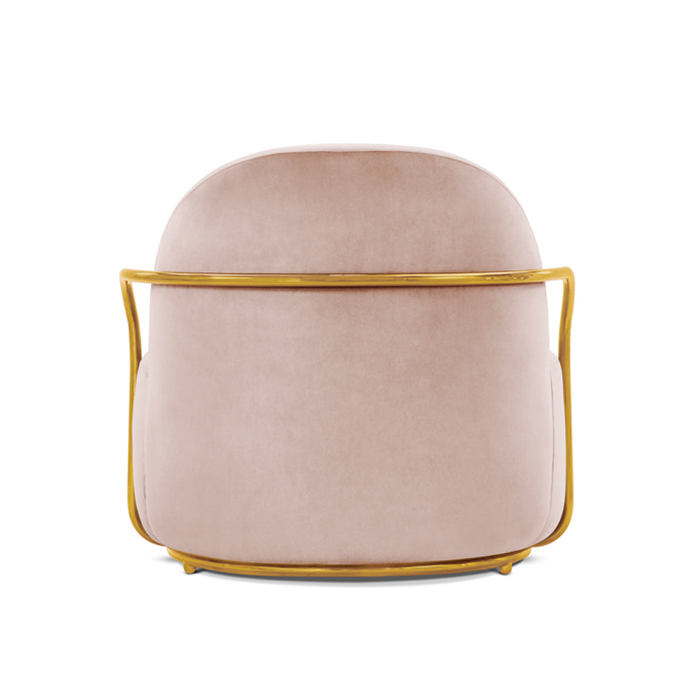 Orion Lounge Chair Blush Oro, Cocolea, , ,