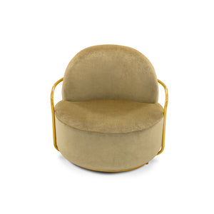 Orion Lounge Chair Gold Rose, Cocolea, , ,