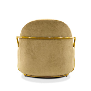 Orion Lounge Chair Gold Oro, Cocolea, , ,