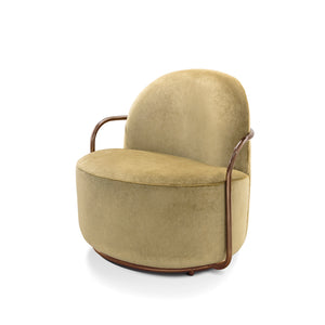 Orion Lounge Chair Gold Rose, Cocolea, , ,