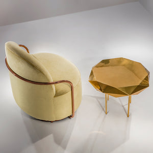 Orion Lounge Chair Gold Rose, Cocolea, , ,