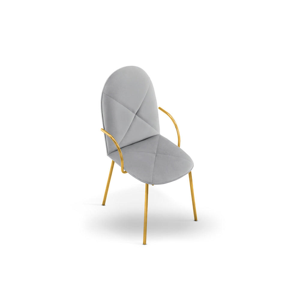 Orion Chair Blanche Oro, Cocolea, , ,